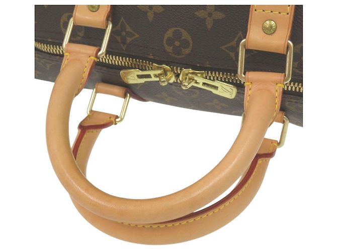 Borsa Boston Keepall 45 Monogram Louis Vuitton Marrone - vista 6