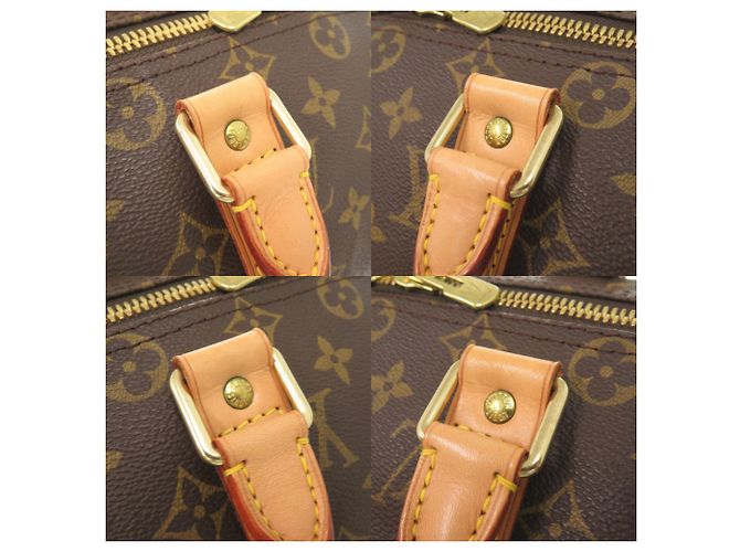 Borsa Boston Keepall 45 Monogram Louis Vuitton Marrone - vista 7