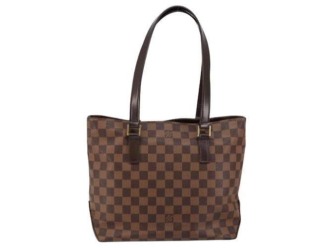 Louis Vuitton Cabas Piano Damier Marrone - vista 2