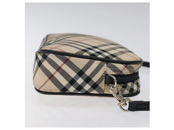 Pochette de lona con estampado Nova Check de Burberry Beige - vista 3