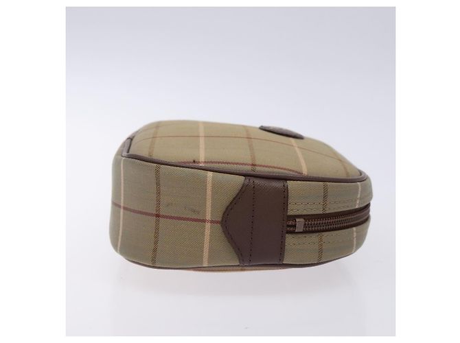 Pochette de lona con estampado Nova Check de Burberry Beige - vista 3