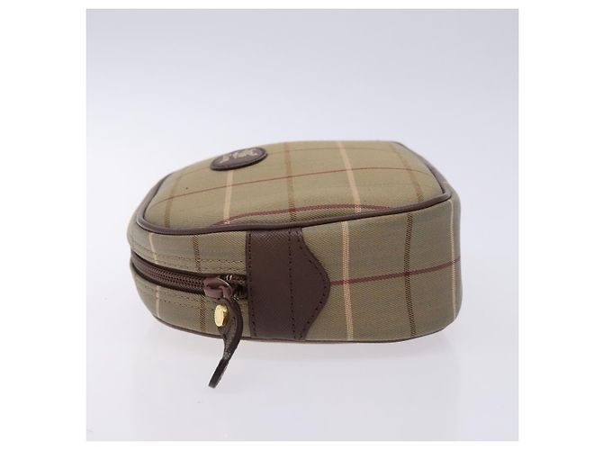 Pochette de lona con estampado Nova Check de Burberry Beige - vista 4