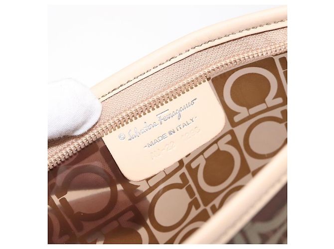 Pochette in tela Gancini Salvatore Ferragamo - vista 6