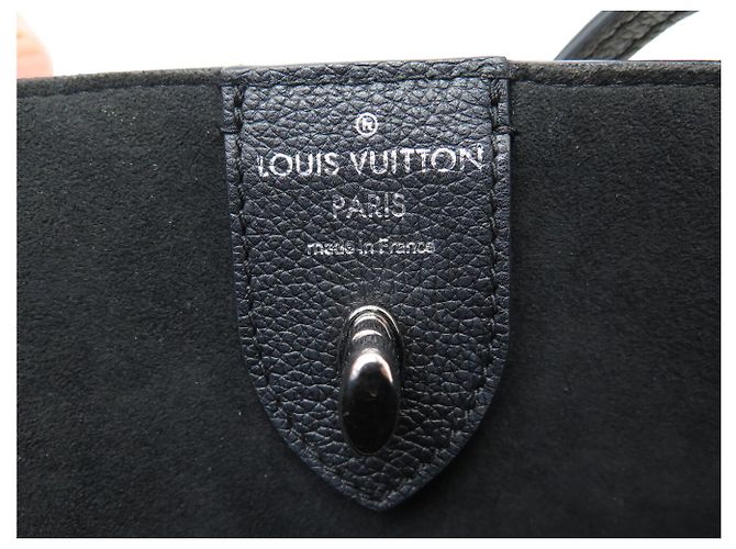 NEUE LOUIS VUITTON LOCKME CABAS N92917 LEDER UND PYTHON TASCHE Schwarz - Ansicht 11