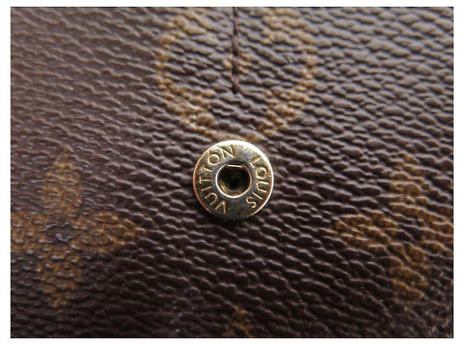 LOUIS VUITTON SARAH MONOGRAM CANVAS GELDBÖRSE M60531 Braun - Ansicht 10