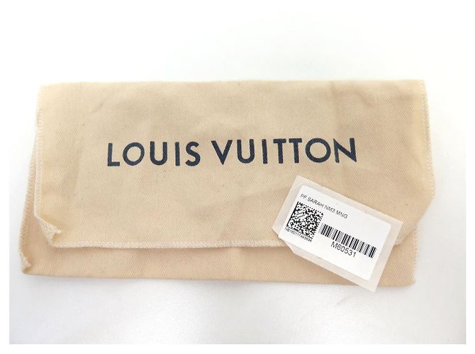 LOUIS VUITTON SARAH MONOGRAM CANVAS GELDBÖRSE M60531 Braun - Ansicht 16