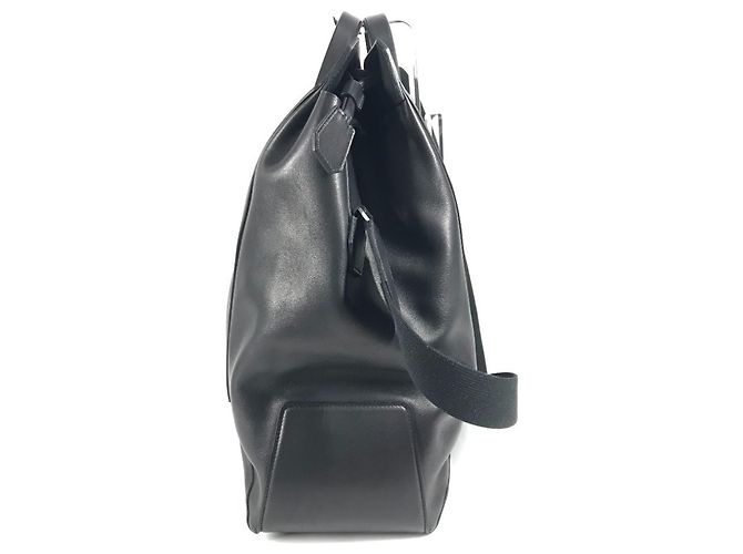 Borsa 2 in 1 Hermès Nouveau Cabas 50 Nero - vista 4