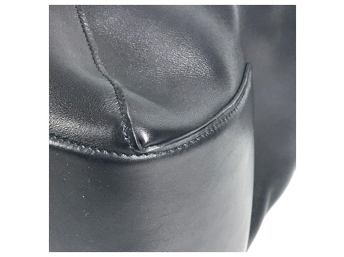 Borsa 2 in 1 Hermès Nouveau Cabas 50 Nero - vista 7