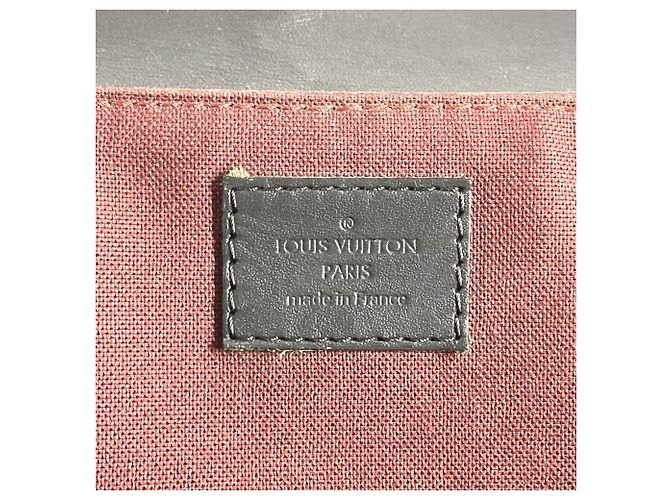 Louis Vuitton Monogram Macassar Parc Rucksack Braun Schwarz - Ansicht 12