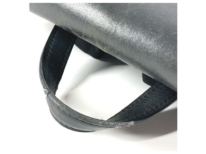 Louis Vuitton Monogram Macassar Parc Rucksack Braun Schwarz - Ansicht 15