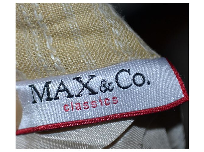 Max & Co Jacket Cotton Linen Multi Color Size 42 IT Multiple colors - view 5