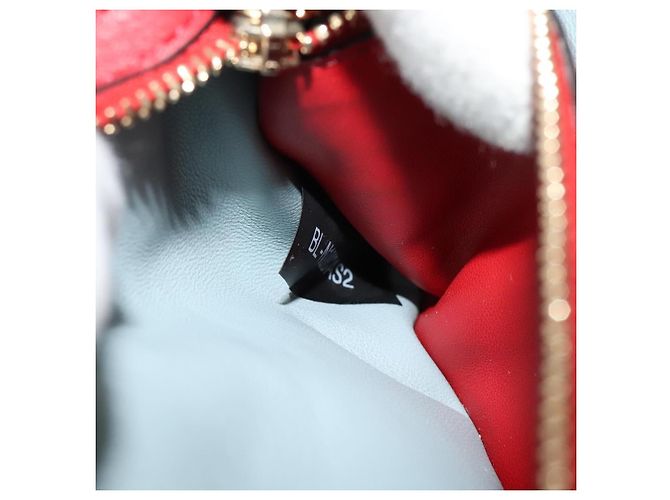 Borsa a tracolla Rockstud Spike in suede trapuntato Valentino Garavani media Blu - vista 7