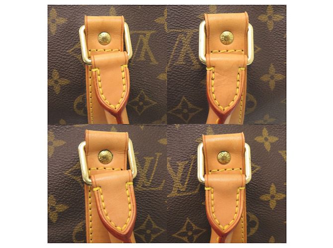 Borsa Boston Keepall 50 Monogram Louis Vuitton Marrone - vista 7