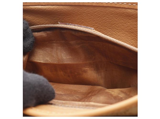 Céline Macadam Schultertasche von Celine Braun Beige - Ansicht 12