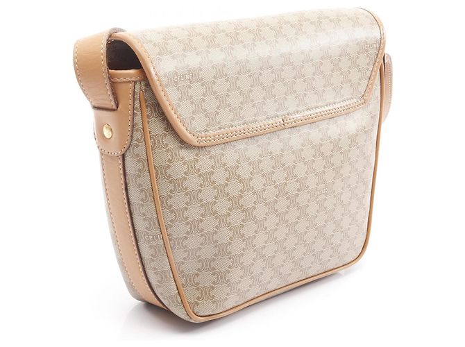 Céline Macadam Schultertasche von Celine Braun Beige - Ansicht 2