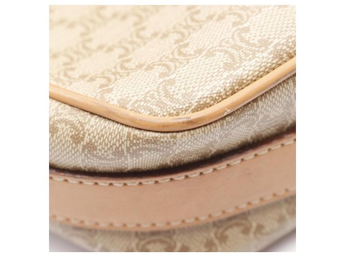 Céline Macadam Schultertasche von Celine Braun Beige - Ansicht 5