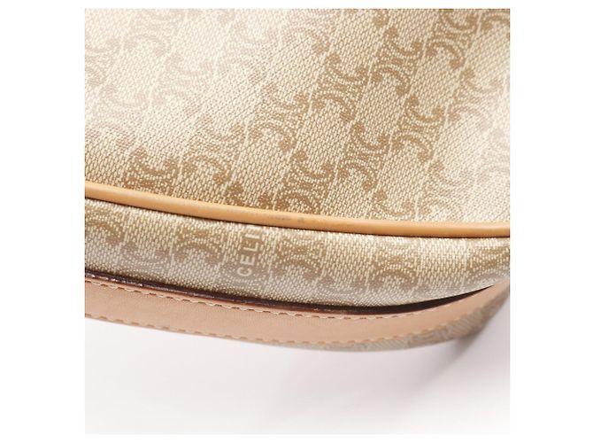 Céline Macadam Schultertasche von Celine Braun Beige - Ansicht 8