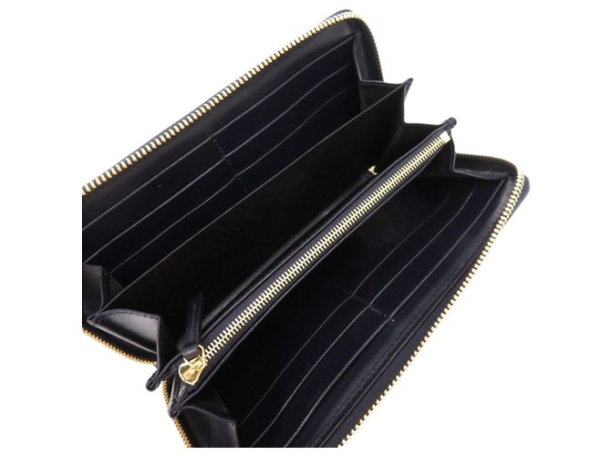 Cartera Larga Horsebit 1955 Gucci Beige Azul marino - vista 5