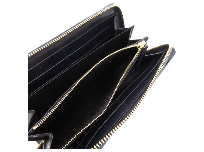 Cartera Larga Horsebit 1955 Gucci Beige Azul marino - vista 6