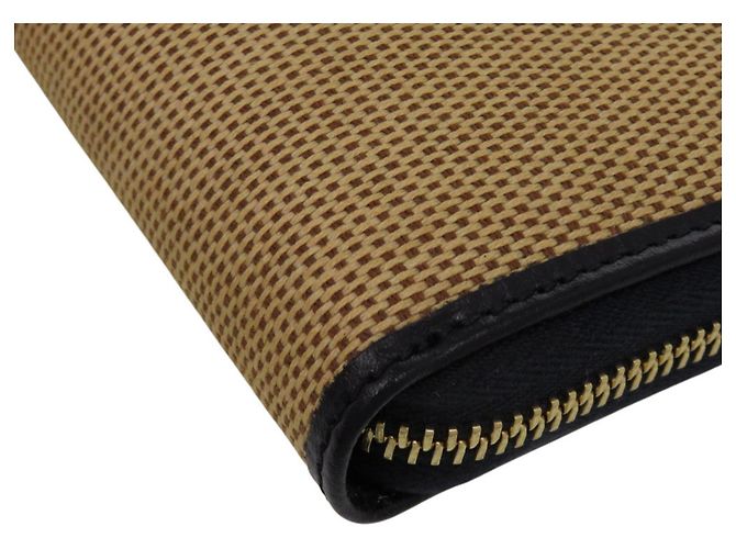 Cartera Larga Horsebit 1955 Gucci Beige Azul marino - vista 8