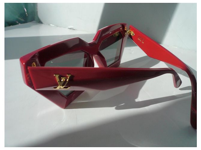 LOUIS VUITTON Neue Rote 3D-Sonnenbrille - Ansicht 2