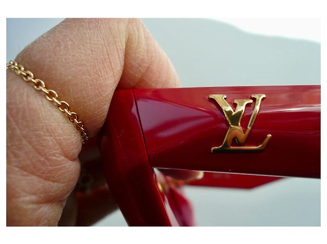 LOUIS VUITTON Neue Rote 3D-Sonnenbrille - Ansicht 7