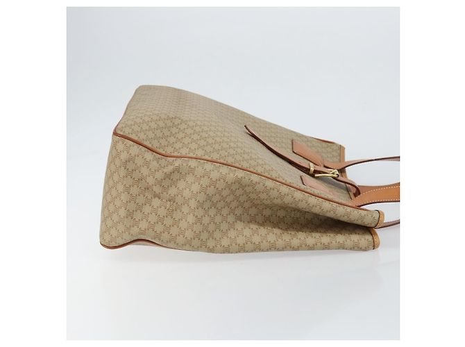 Céline Borsa a Spalla Celine Macadam in Pelle PVC Beige - vista 3