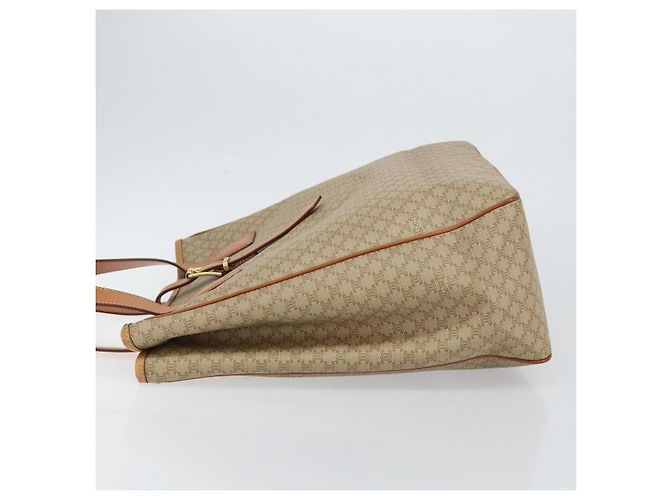 Céline Borsa a Spalla Celine Macadam in Pelle PVC Beige - vista 4