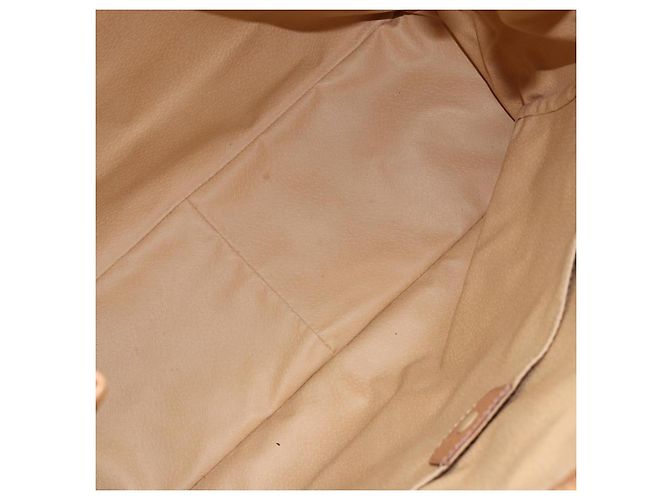 Céline Borsa a Spalla Celine Macadam in Pelle PVC Beige - vista 5