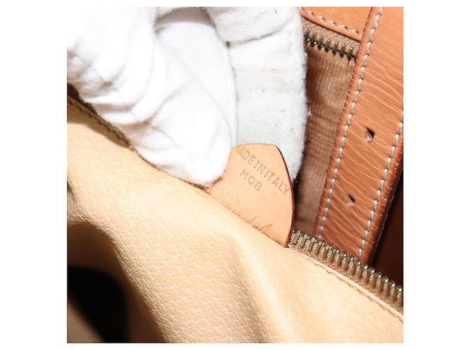 Céline Borsa a Spalla Celine Macadam in Pelle PVC Beige - vista 7