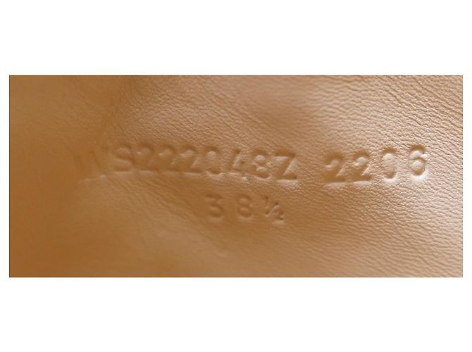 Botas Hermès Fiji Camel Mosaique em Couro Matelassado Camelo - vista 9
