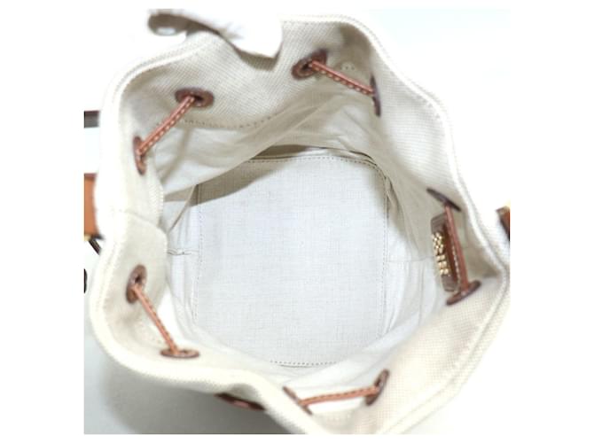 Borsa a secchiello Miu Miu beige/marrone - vista 3