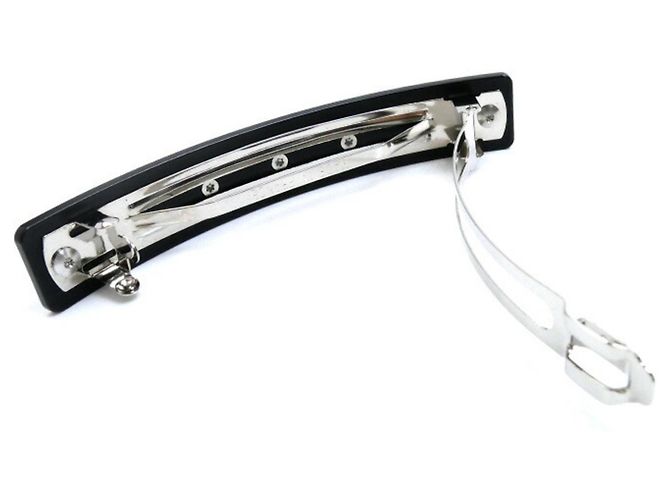 Hermès Fermaglio Medor GM in alluminio HERMES Nero - vista 4