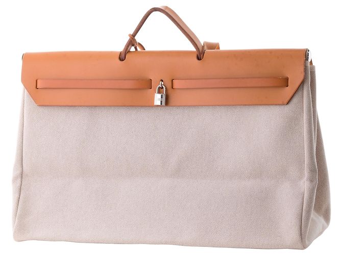 Hermès Herbag 2-in-1 Reisetasche mit Obergriff - Ansicht 12
