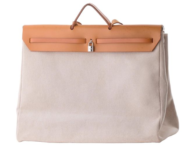 Hermès Herbag 2-in-1 Reisetasche mit Obergriff - Ansicht 4