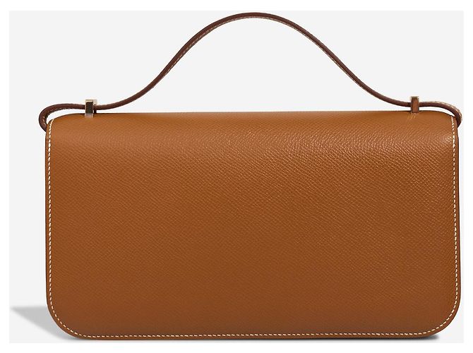 Hermès Borsa HERMES Constance in Pelle Dorata - 102972 D'oro - vista 2