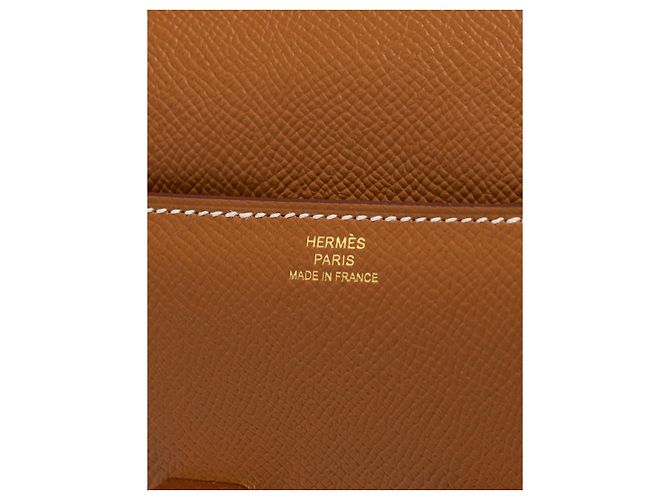 Hermès Borsa HERMES Constance in Pelle Dorata - 102972 D'oro - vista 5