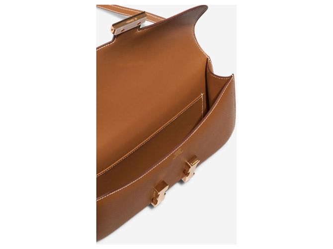 Hermès Borsa HERMES Constance in Pelle Dorata - 102972 D'oro - vista 7
