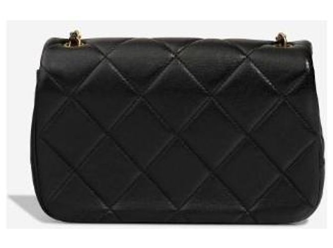 Bolso CHANEL Coco Handle de Cuero Negro - 102978 - vista 2