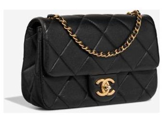 Bolso CHANEL Coco Handle de Cuero Negro - 102978 - vista 3