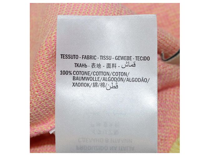 Gucci Pink/Yellow Strick GG Jacquard Tops - Ansicht 7