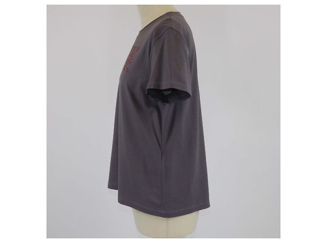 Hermès Camiseta Mini Mors de Algodón Gris Pierre de Hermes - vista 2