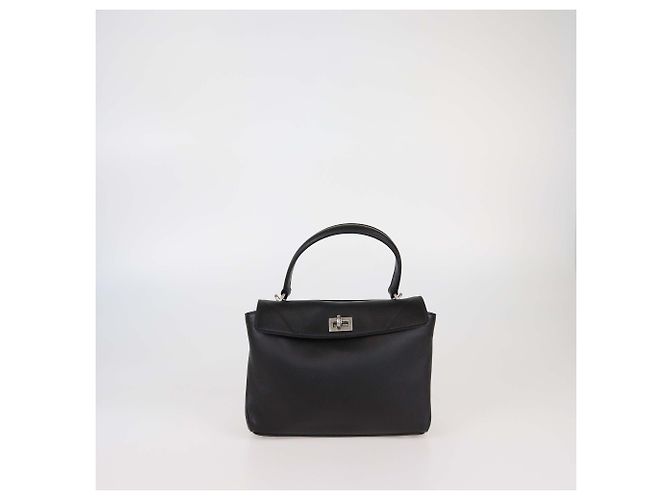 Borsa mini Rodeo in pelle nera Balenciaga Nero - vista 2