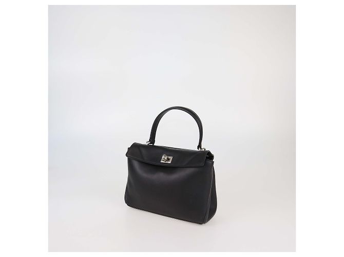 Borsa mini Rodeo in pelle nera Balenciaga Nero - vista 3