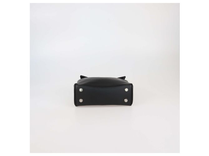 Borsa mini Rodeo in pelle nera Balenciaga Nero - vista 5