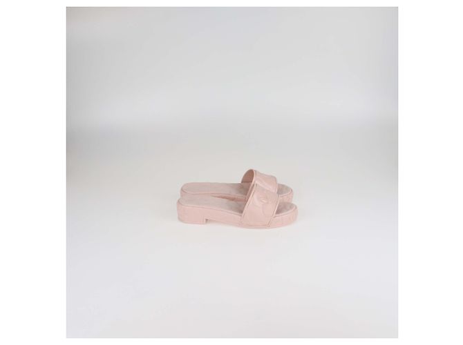 Sandales Atelier en Caoutchouc Rose Valentino - vue 3