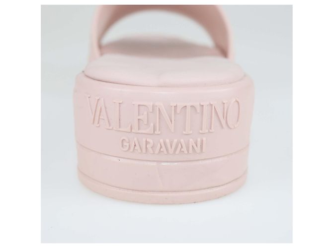 Sandales Atelier en Caoutchouc Rose Valentino - vue 6
