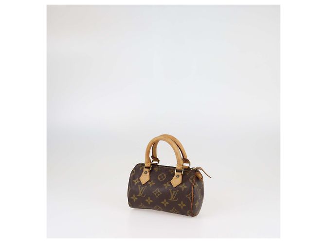 Borsa Nano Speedy in tela Monogram Louis Vuitton - vista 2