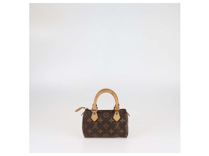 Borsa Nano Speedy in tela Monogram Louis Vuitton - vista 3