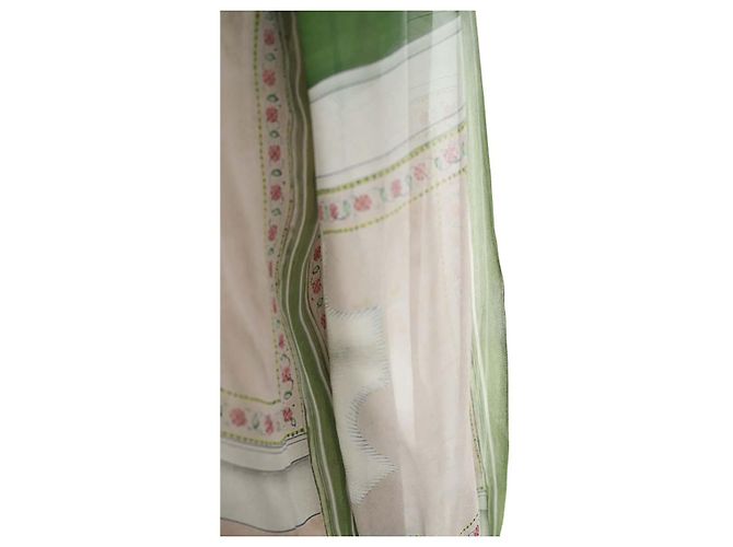 Giambattista Valli Grüne Seidenbluse - Ansicht 2